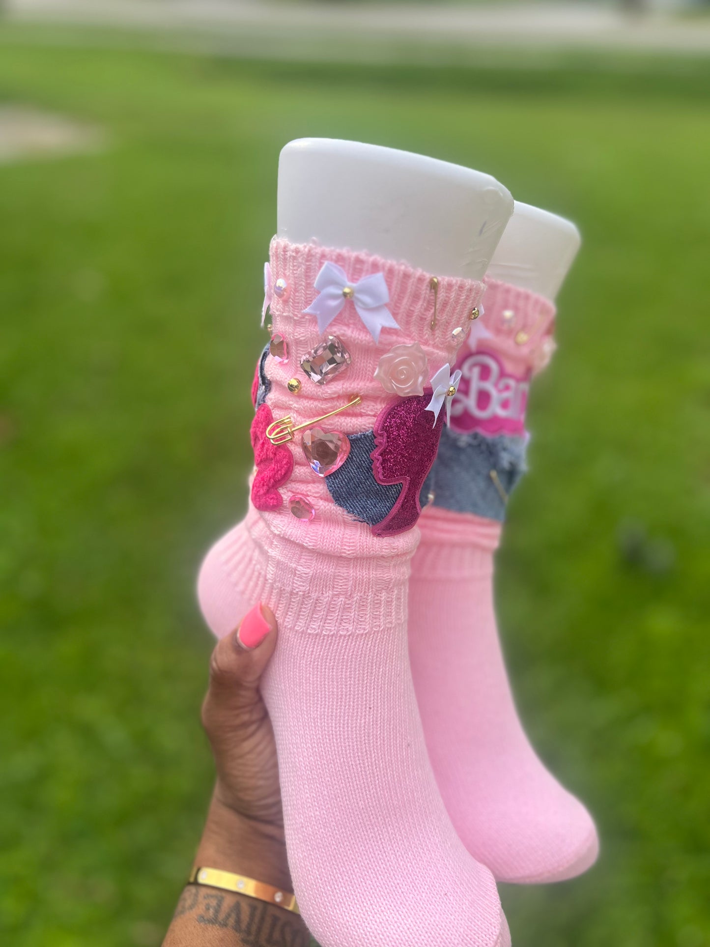 Barbie Themed Junk Socks